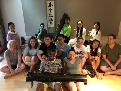 Music and Tea culture lessons at Shangxi Chuntian, Guilin